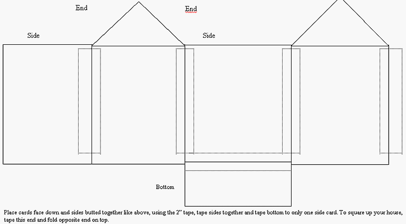 card house assembly