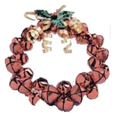 jingle bell wreath