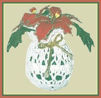 Christmas Doily Light Bulb: All Free Crafts