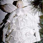 victorian ribbon angel