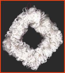 Coat Hanger Christmas Wreath Coat Hanger Christmas Wreath: All Free Crafts