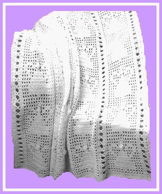 Bernat: Pattern Detail - Baby - Baby Afghan (knit)