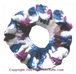 Crochet Pattern Central - Free Scrunchie Crochet Pattern Link