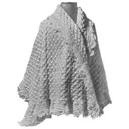 Free crochet shawl pattern - Learn how to crochet