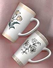 floral mugs