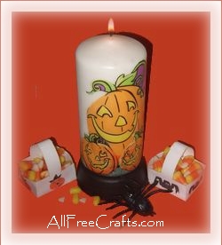 Halloween candle