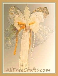 embroidery floss angel