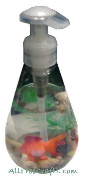 aquarium soap bottle