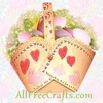 homemade paper baskets