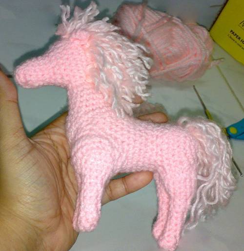 amigurumi horse