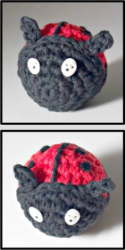 crochet ladybugs