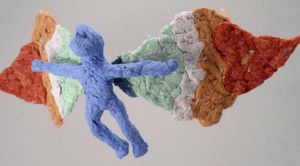 Dryer Lint Art