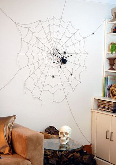 spider web wall