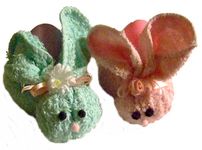 washcloth bunny craft