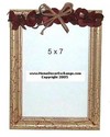 crackled picture frame