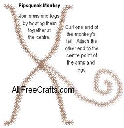 pipsqueak monkey detail