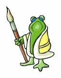 frog painter