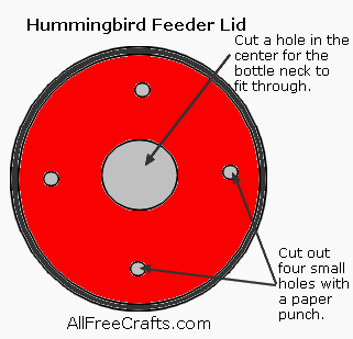How do you make a hummingbird feeder?