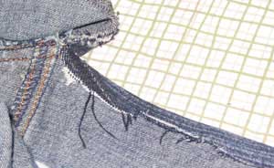 jean skirt sewing pattern