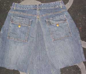 jean skirt sewing pattern 1920