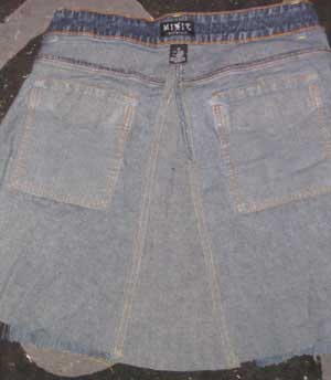 jean skirt sewing pattern 1924
