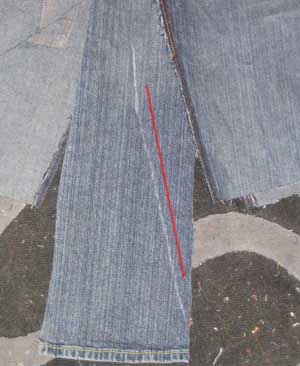 denim skirt pattern 1941