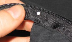 fold zipper
