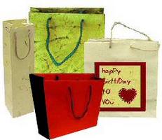 recycled gift bags