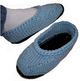 Bernat: Pattern Detail - Sox - Knit Slippers (knit)
