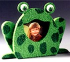 styrofoam frog frame