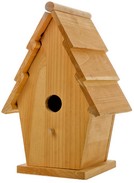 wooden bird house