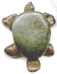 turtle made from rocks