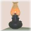 faux oil lamp