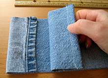 denim turndown