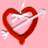 chenille heart