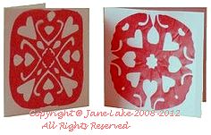 tissue paper valentine cards