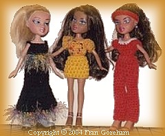 Craft Attic Resources: Free Doll Patterns Bratz, Dora, Air