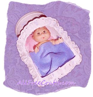 salt box doll cradle