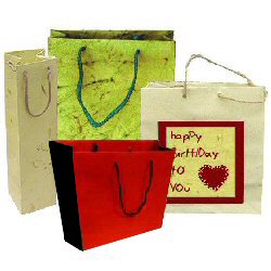 recycled gift bags