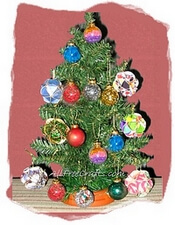 small image card ornament tree