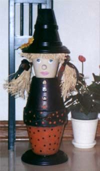clay pot witch