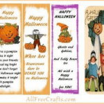 printable Halloween bookmarks