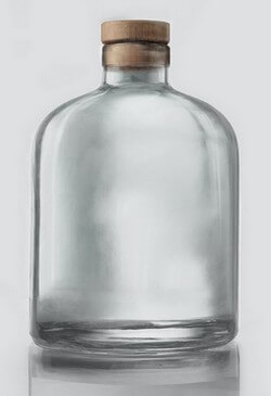 empty glass gallon jug