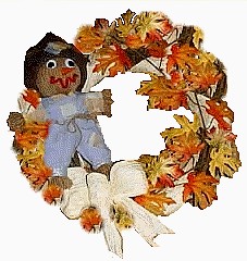 fall scarecrow wreath
