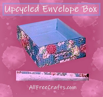 Recycled Envelope Box