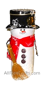 coffee creamer snowman