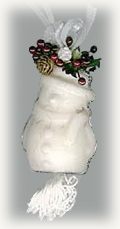 decoupage snowman