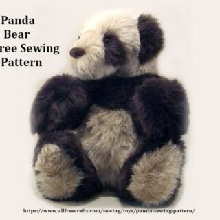 panda sewing pattern