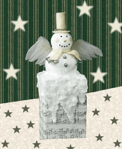 Chimney Snowman