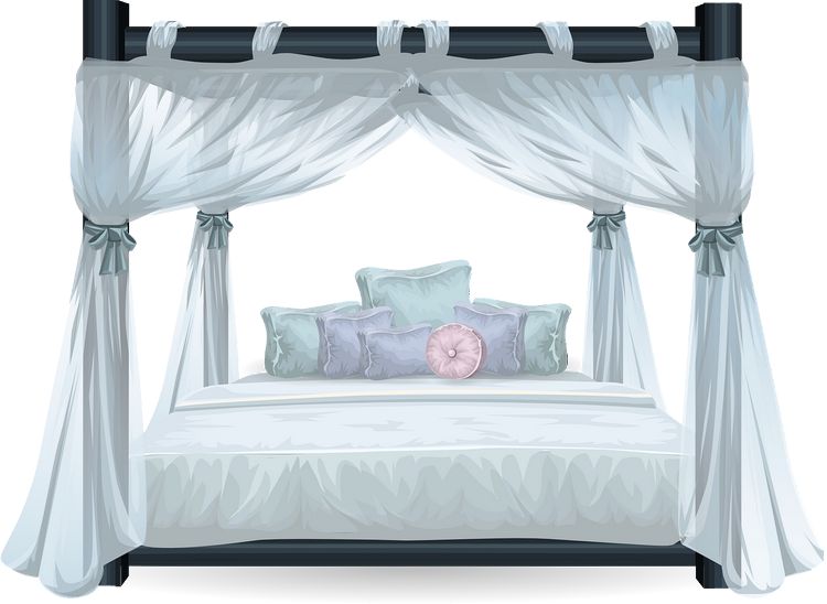 four poster bed 